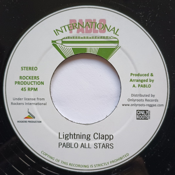 Augustus Pablo – Thunder Clapp / Lightning Clapp (7")