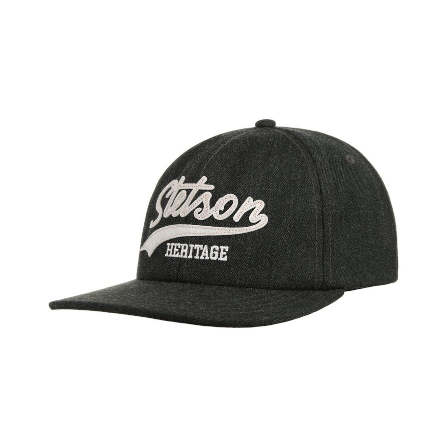 Stetson Heritage Classic Cap (Anthrazit)