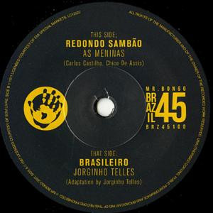 As Meninas, Jorginho Telles – Redondo Sambão/ Brasileiro (7")