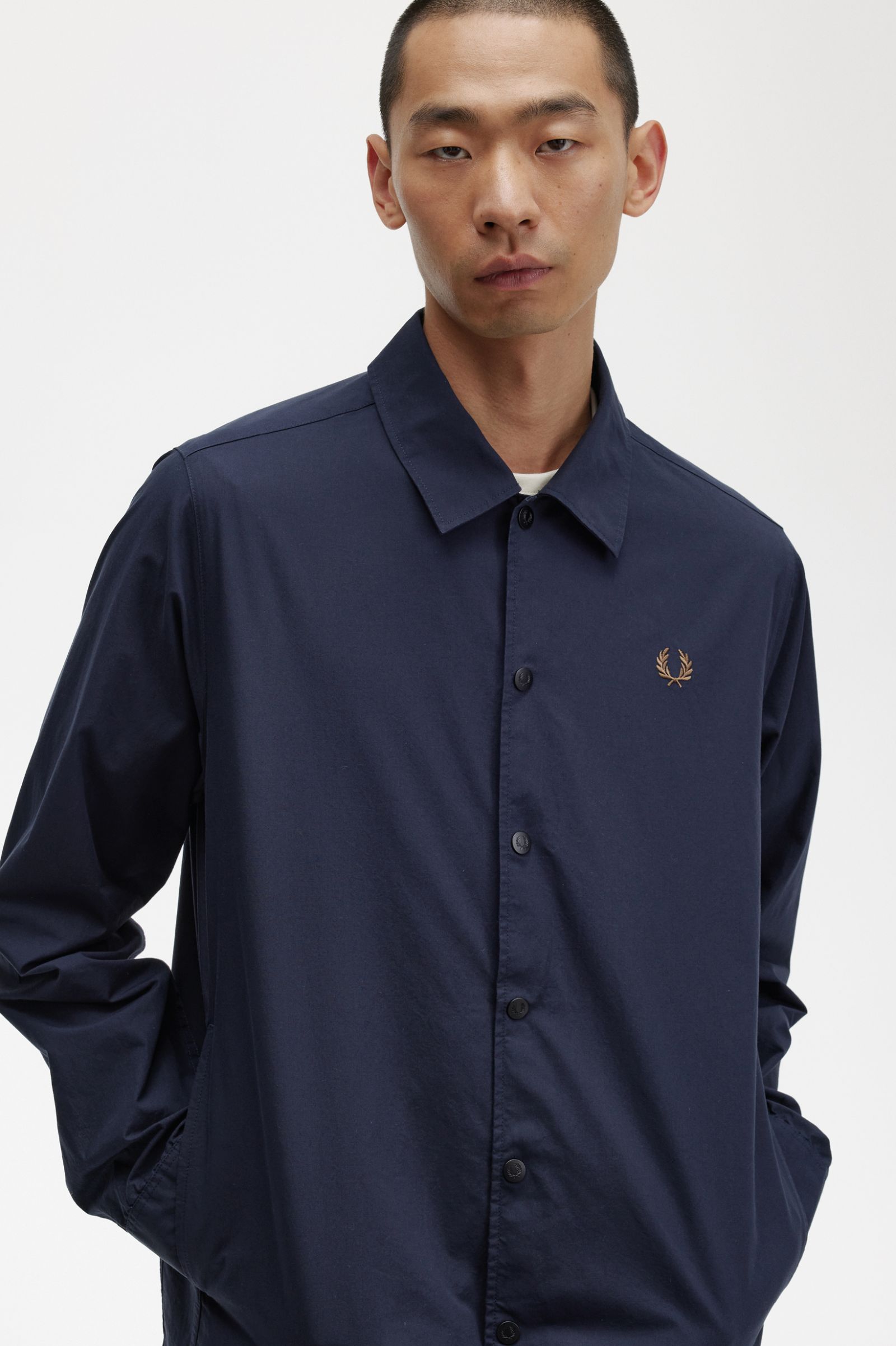 Fred Perry - Leichtes Overshirt M5653 