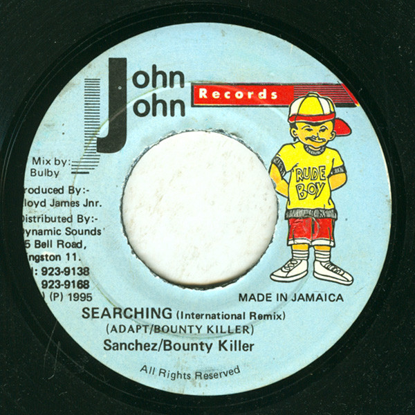 Sanchez & Bounty Killer - Searching / Version (7")