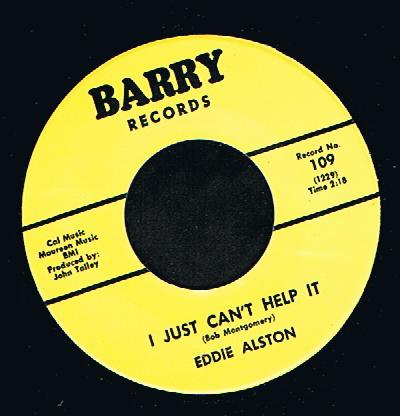 Eddie Alston - I Just Can't Help It (7")