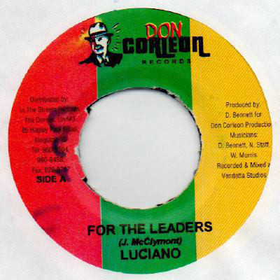 Luciano - For The Leaders / Version (7")