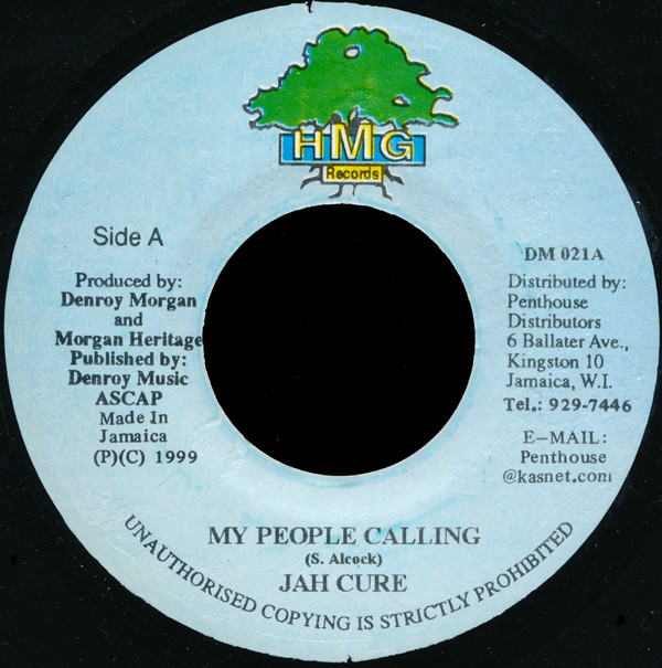 Jah Cure - My People Calling / Military Man - Dis Mi Want Dem Know (7")