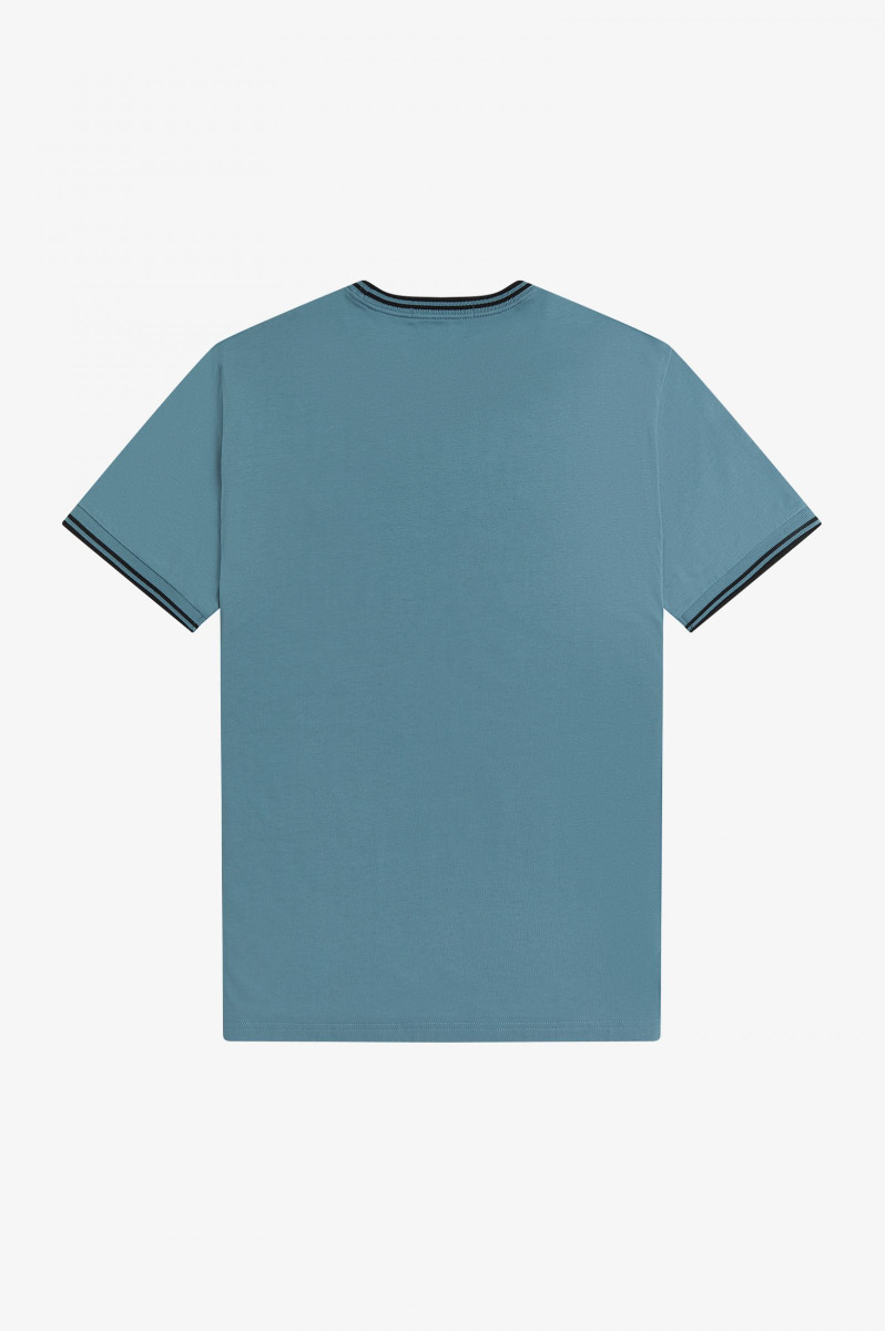 Fred Perry Twin Tipped Shirt M1588 Ash Blue