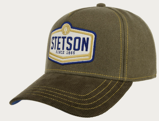 Stetson Wordmark Patch Cap (Olive)