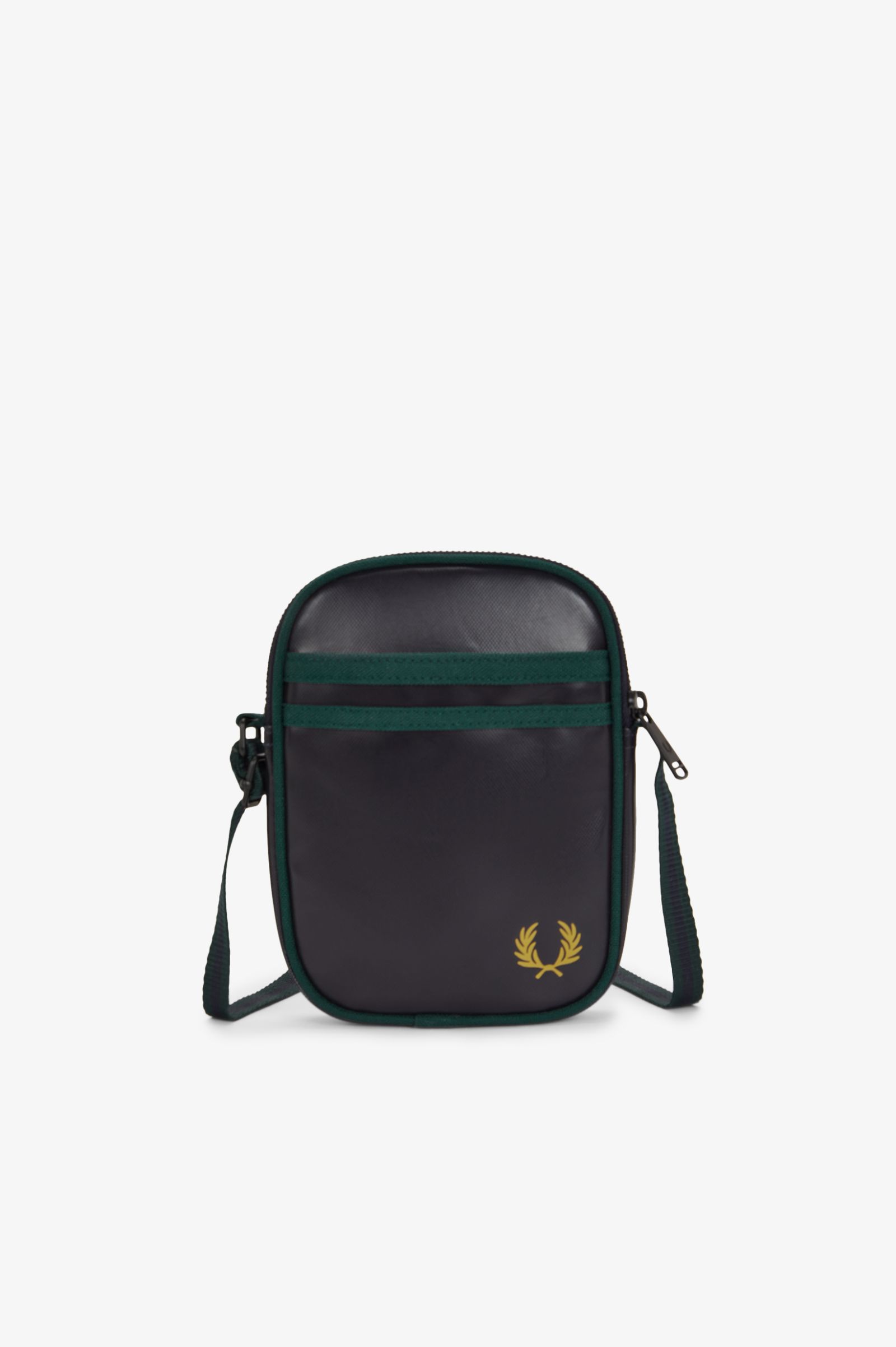 Fred Perry Classic Small Side Bag (Navy/Grassroots)