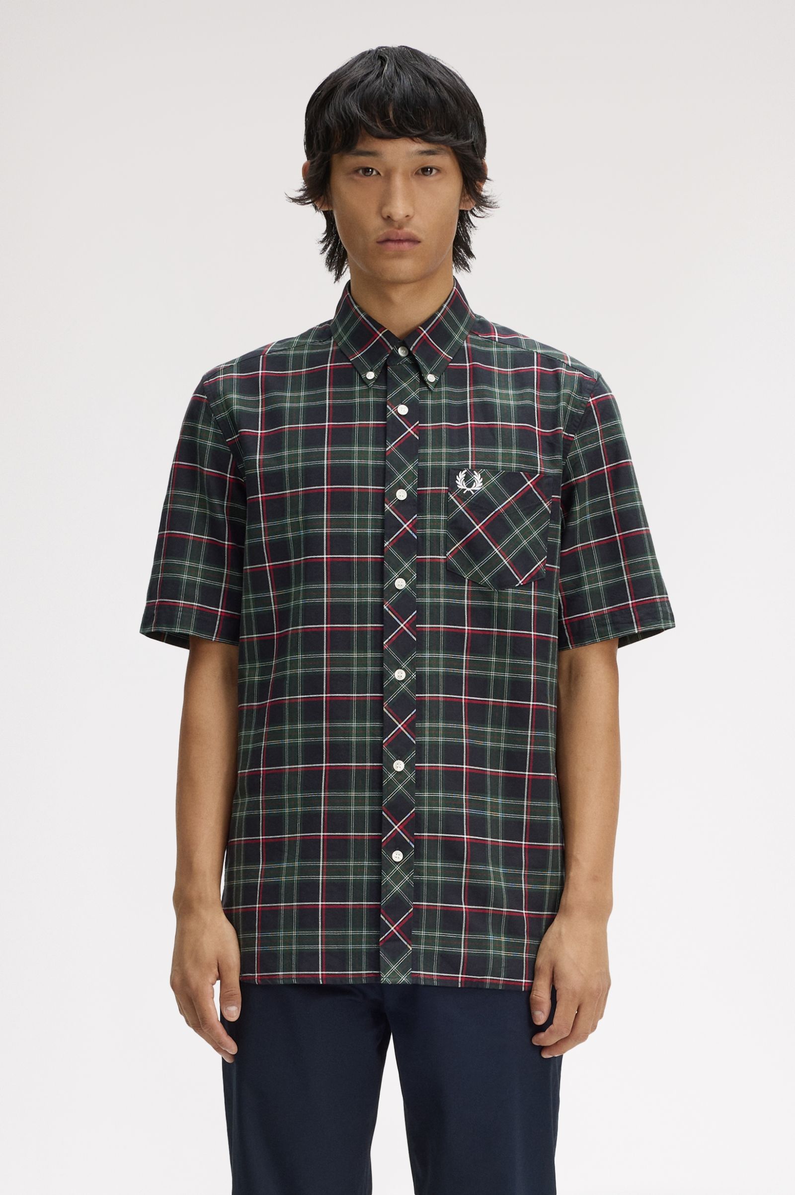 Fred Perry Tartan Short Sleeve (Fred Perry Tartan)