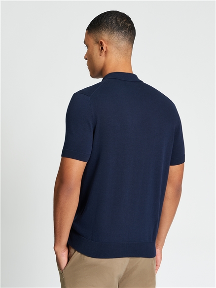 Ben Sherman Signature Short Sleeve Polo (Dark Navy)