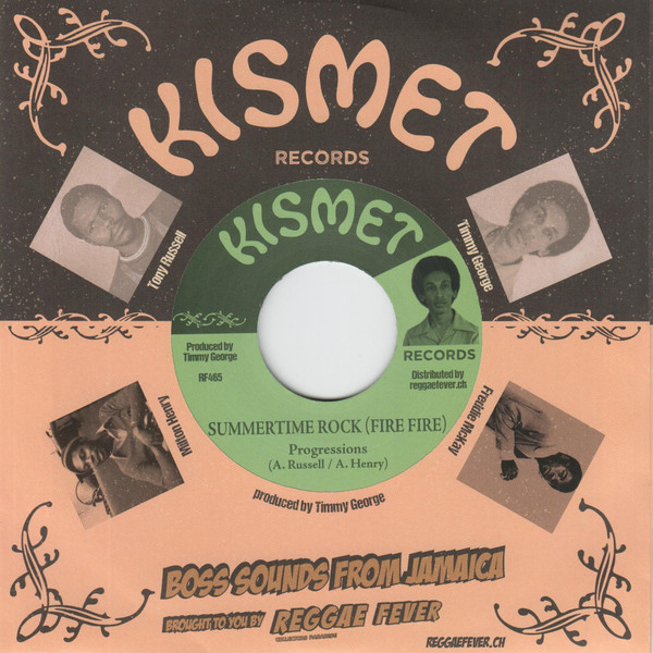 Progressions / Freddie McKay – Summertime Rock (Fire Fire)/ Tears Won't Help (7")    Progressions / Freddie McKay – Summertime Rock (Fire Fire)/ Tears Won't Help (7")