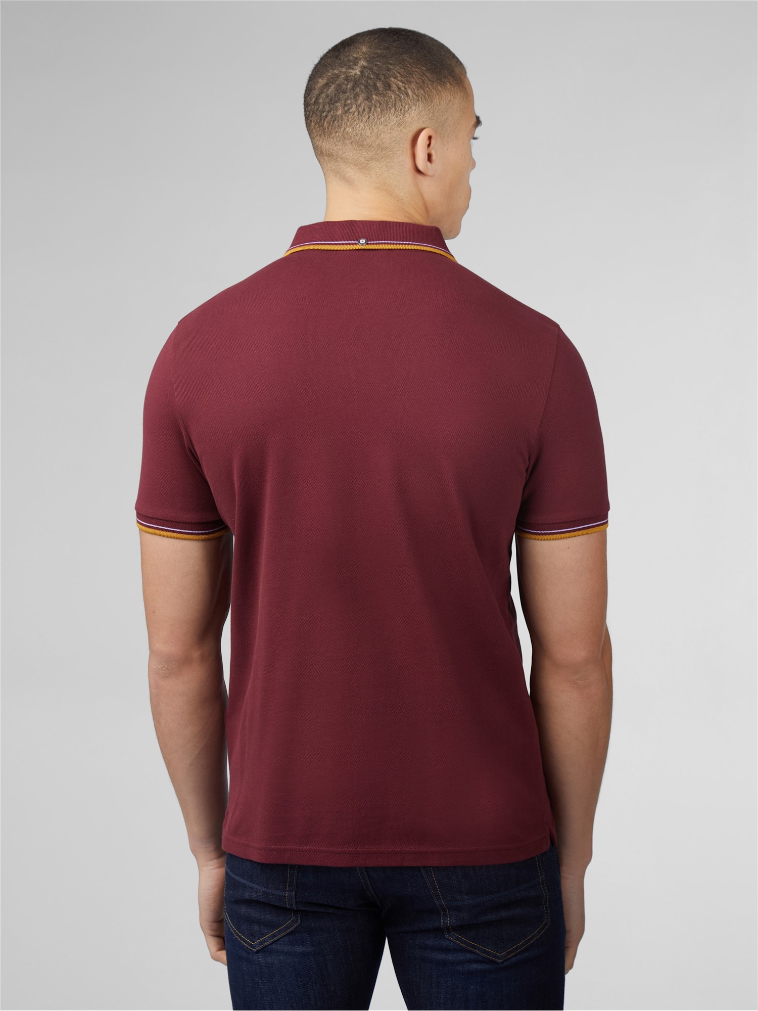 Ben Sherman Signature Polo in Port 