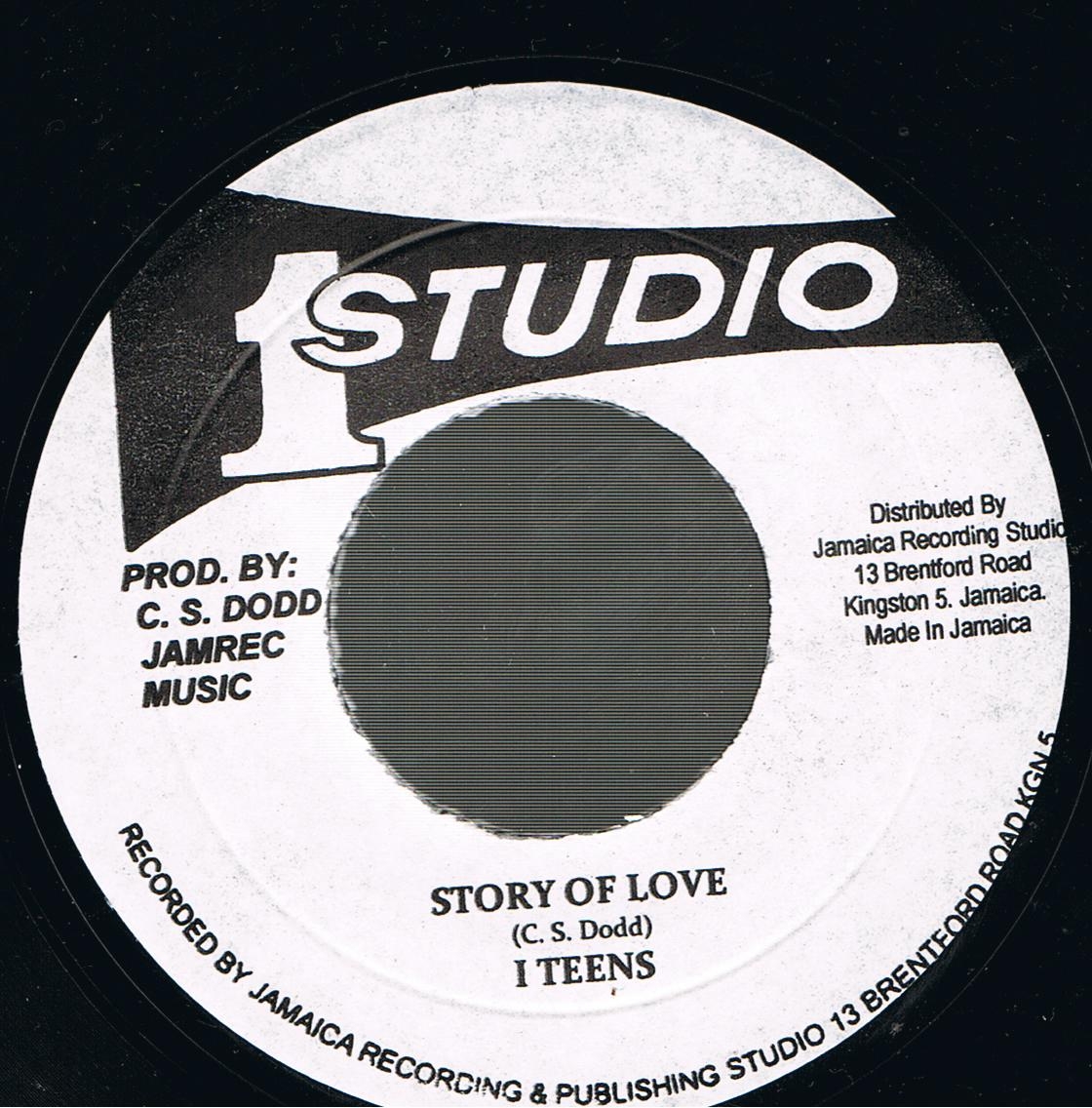 I Teens - Story Of Love / Version (Original Stamper 7")
