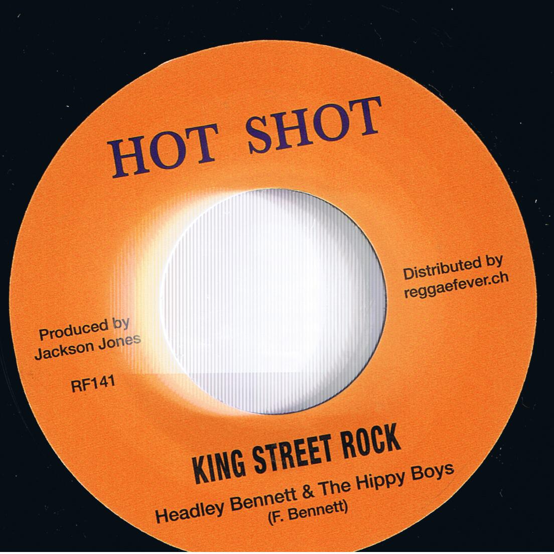 Headley Bennett & The Hippy Boys - King Street Rock / Leroy Bland & The Hippy Boys - Someone To Depend On (7")