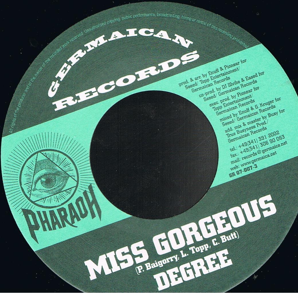 General Degree - Miss Gorgeous / Version (7")