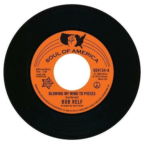 Bob Relf – Blowing My Mind To Pieces / Girl, You're My Kind Of Wonderful (7") 