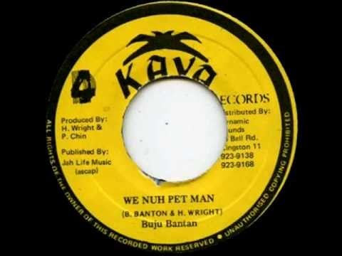 Buju Banton - We Nuh Pet Man / Version (7")
