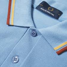 Fred Perry Poloshirt Sky M12-38