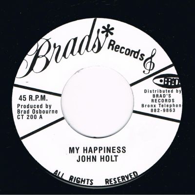 John Holt - My Happiness (7")