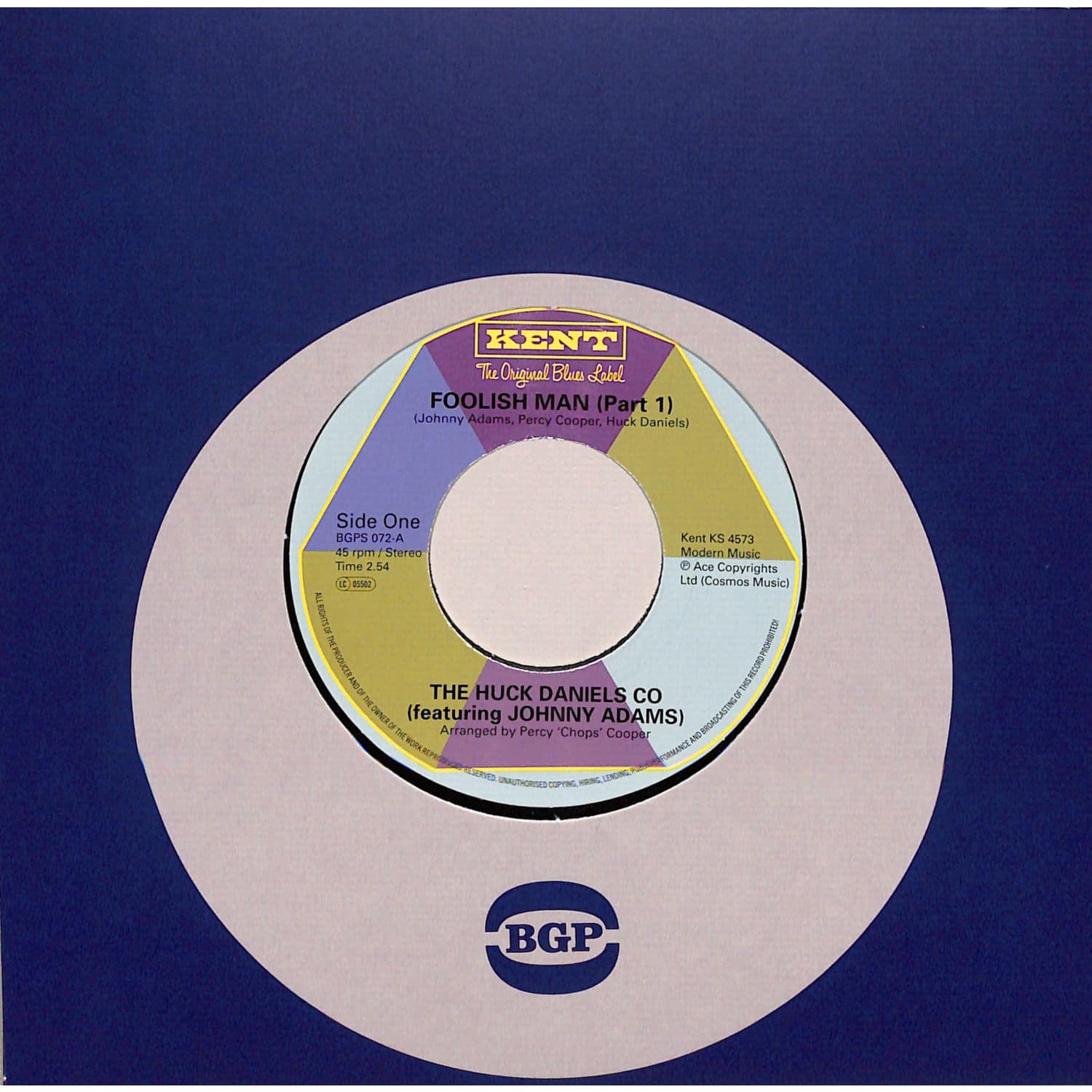 The Huck Daniels Co. – Foolish Man (Part 1) / Foolish Man (Part 2) (7")   