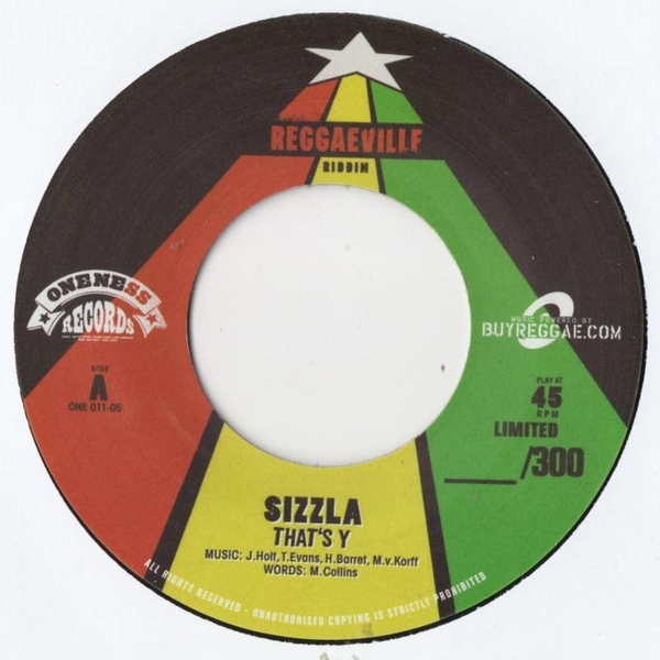 Sizzla - That's Y / Iba Mahr - My Day (7")