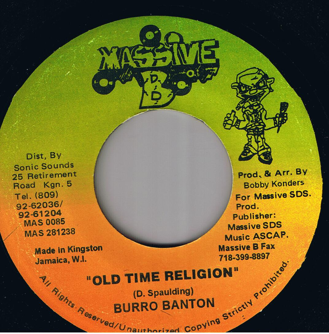 Burru Banton - Old Time Religion / Version (7")