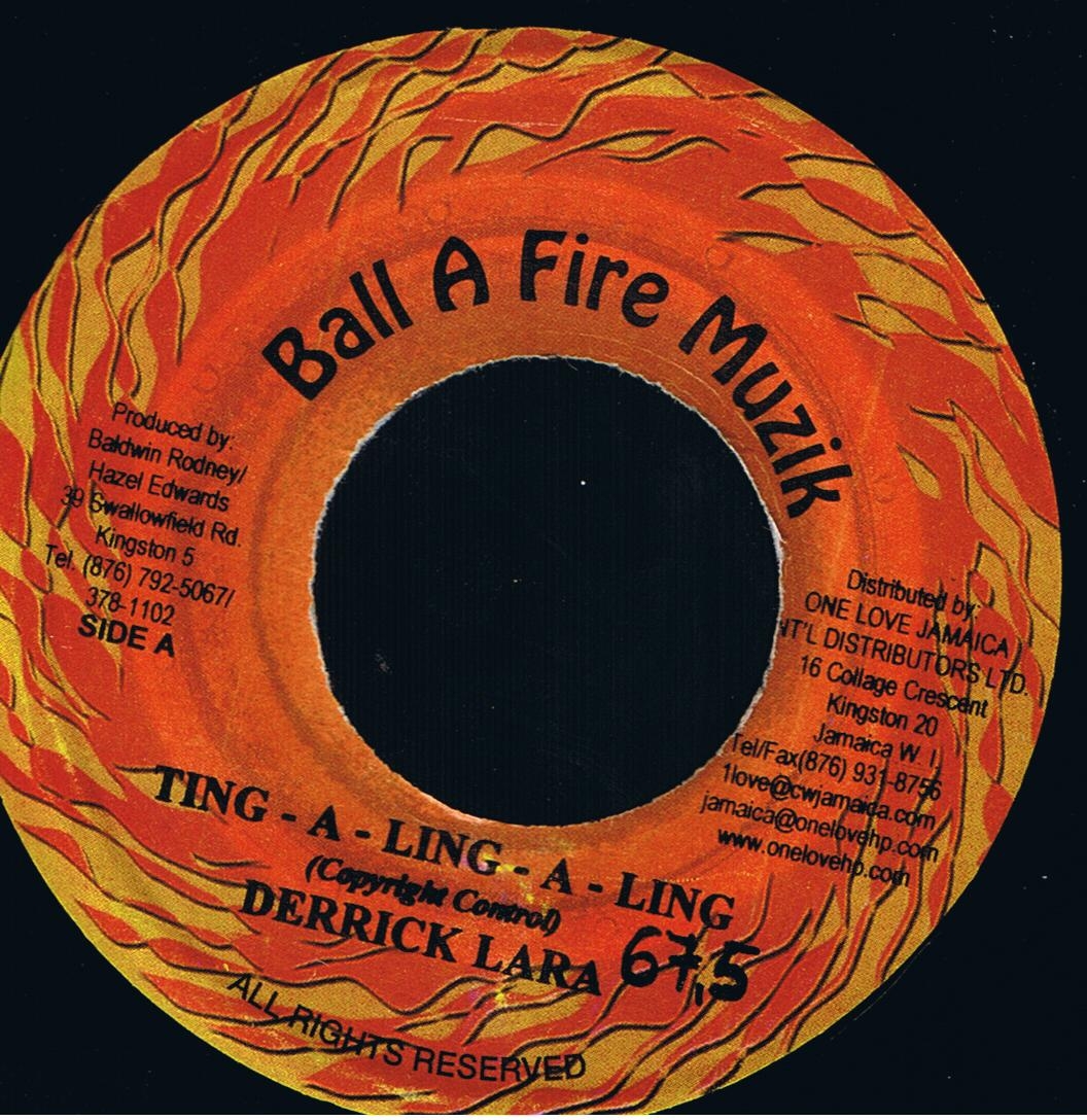 Derrick Lara - Ting A Ling A Ling / Version (7")