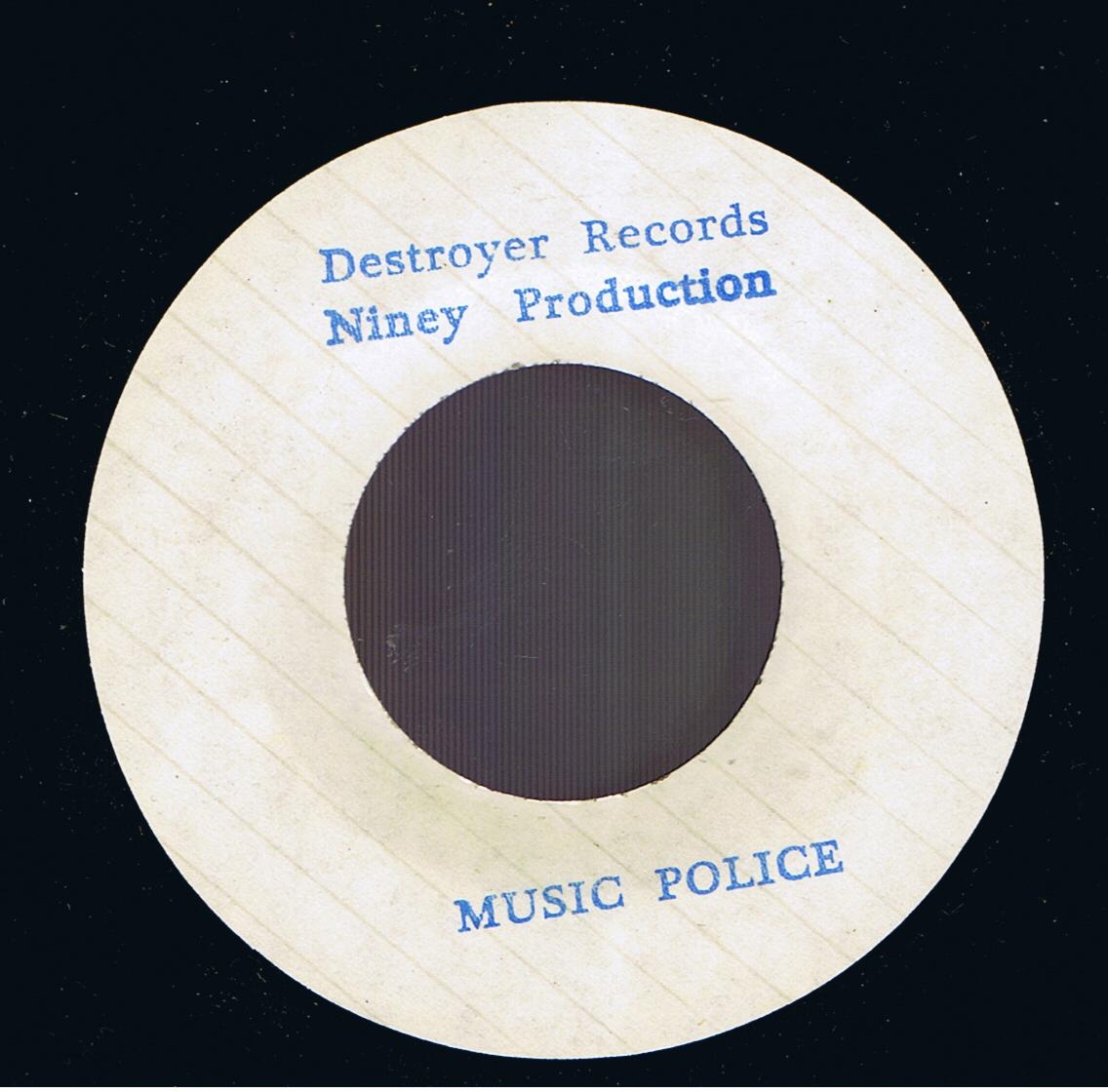 Sir Niney (The Observer) - Music Police / Sir Niney (The Observer) - Dr. Cocane ( Original  7")