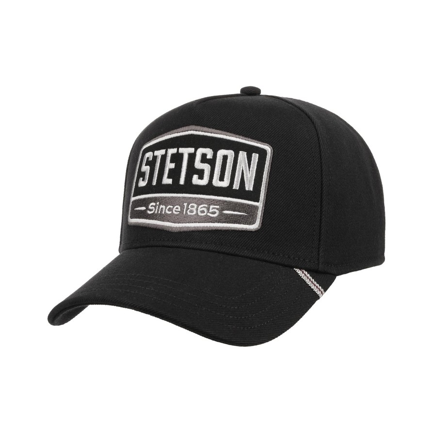 Stetson Since 1865 Patch Cap (Black)