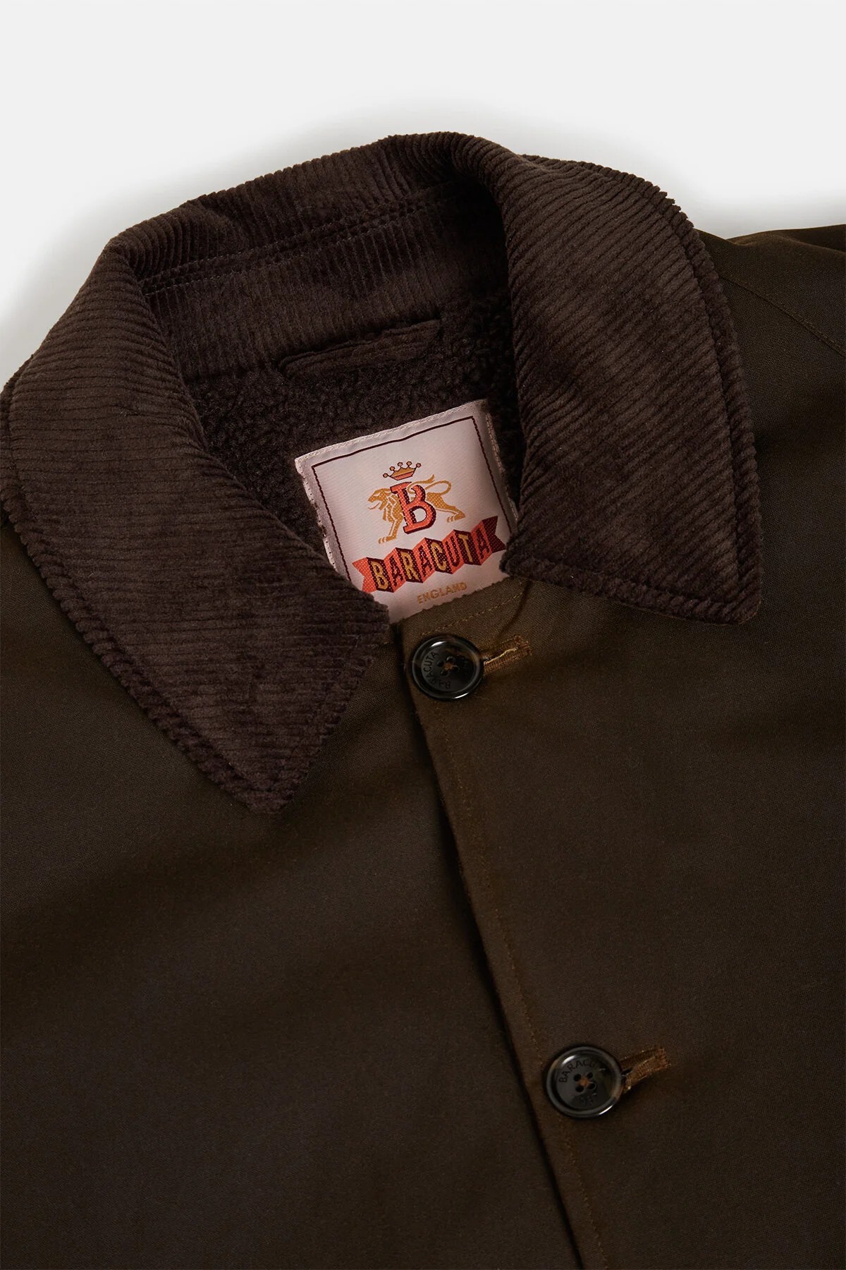 Baracuta Waxed Deck Jacket (Deep Moss)