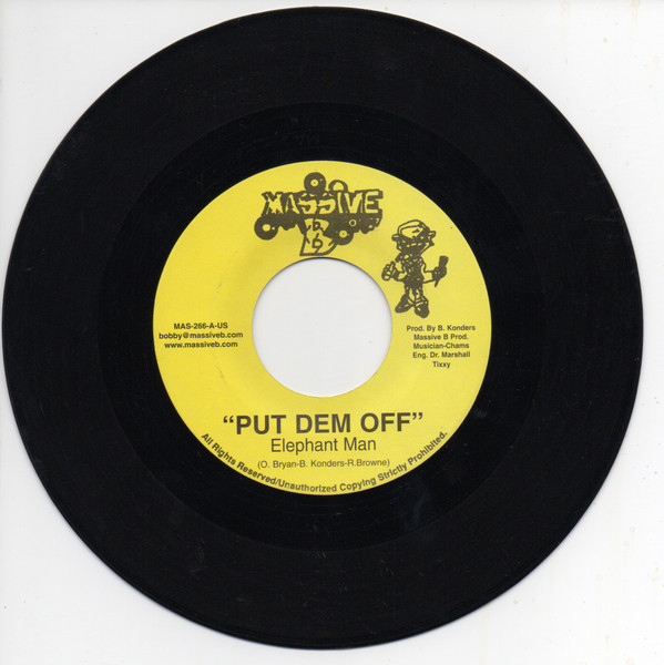 Elephant Man – Put Dem Off / Bang Bang (7")     