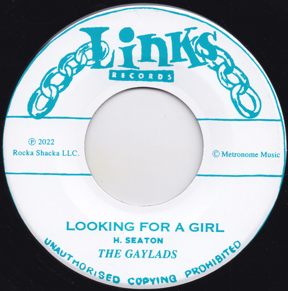 The Gaylads / Big Joe – Looking For A Girl / Sweet Melody (7")