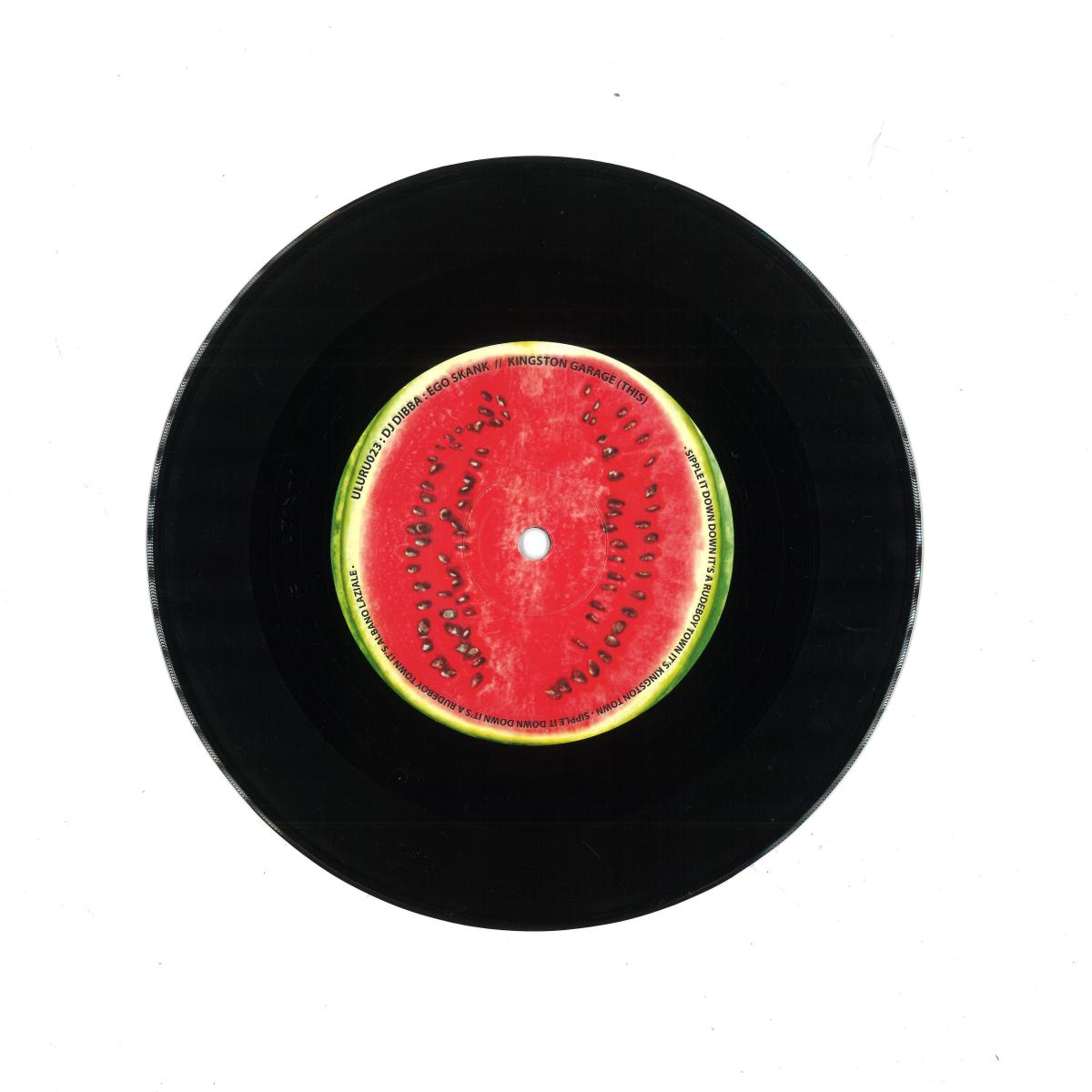 DJ Dibba – Uluru 023 / Kingston Garage - Ego Skank  (7")      
