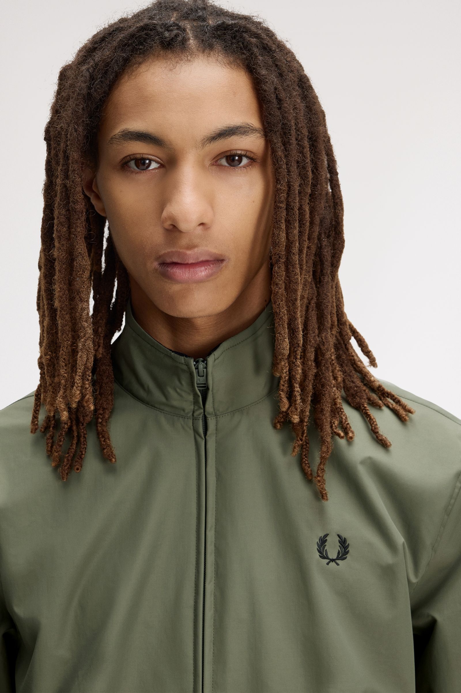 Fred Perry Brentham Jacket (Laurel Wreath Green)