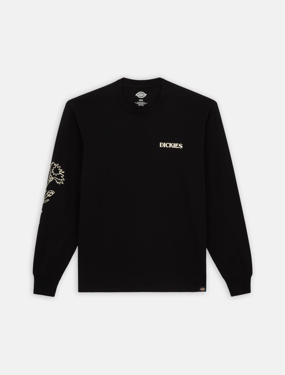 Dickies Timberville Long Sleeve T-Shirt in Black 