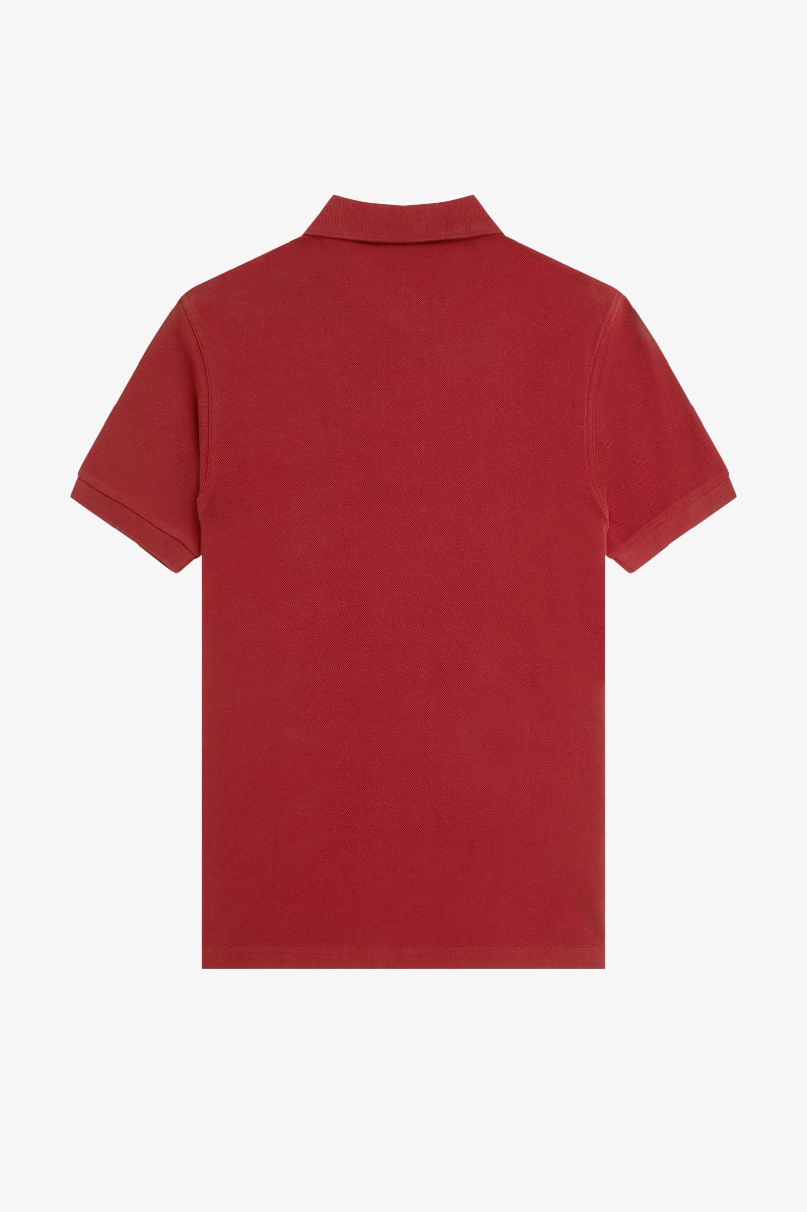 Fred Perry Shirt in Burnt Red/Navy