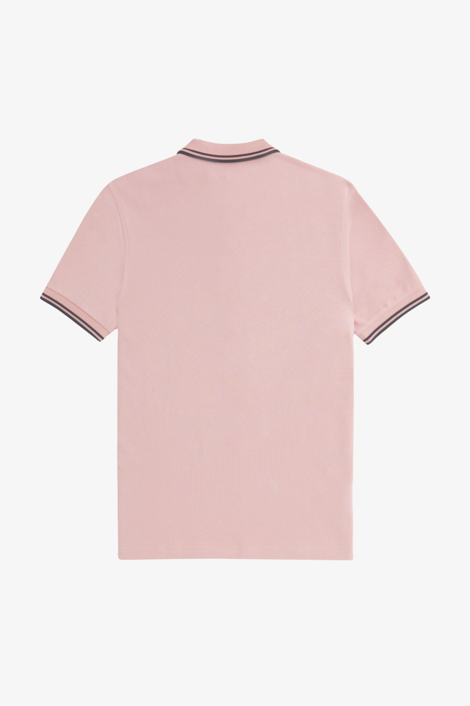 Fred Perry Twin Tipped Shirt M3600 in Dusty Rose Pink / Black 
