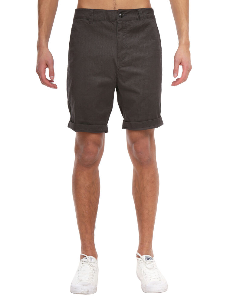 Iriedaily Love CIty Short in Black-Anthra