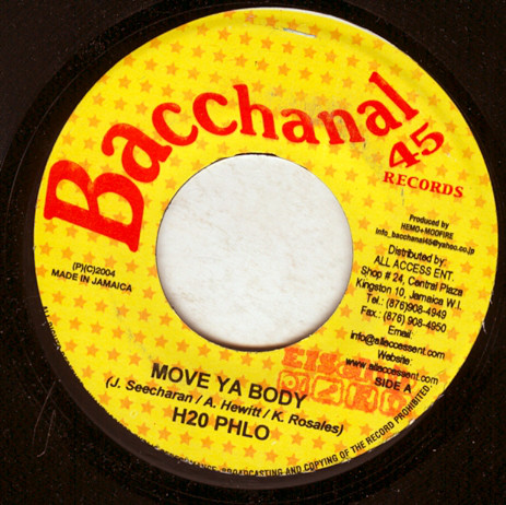 H20 Phlo - Move Ya Body (7'')