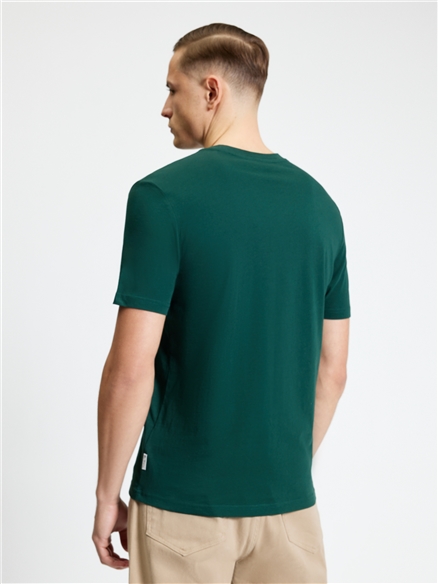 Ben Sherman Short Sleeve Heritage Club T-Shirt (Forest)