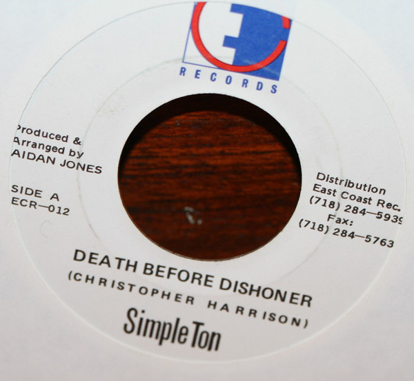 Simpleton - Death Before Dishoner / Version (7")