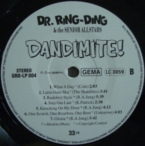 Various Dr. Ring-Ding & The Senior Allstars – Dandimite! (LP) 