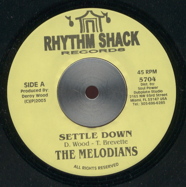 The Melodians - Settle Down / Version (7")