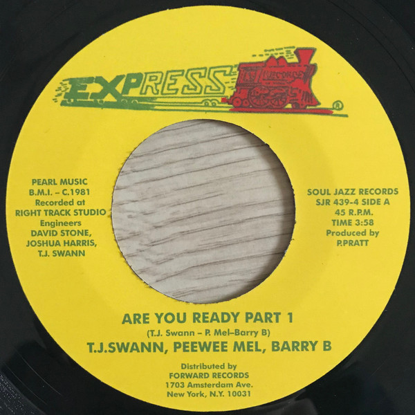 T.J. Swann, Peewee Mel, Barry B - Are You Ready (Pt 1) / Are You Ready (Pt 2) (7")