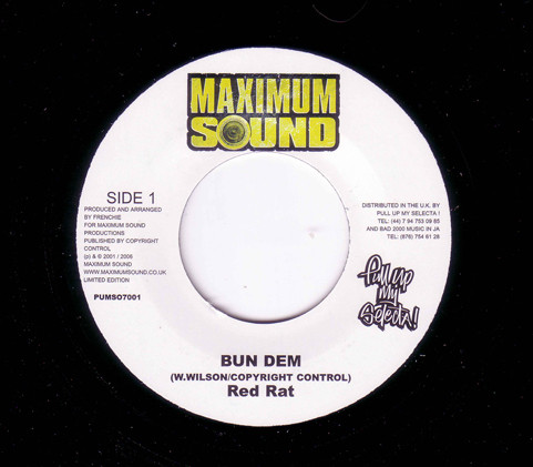 Red Rat – Bun Dem / Intercom Version (7")           