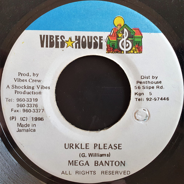 Mega Banton - Urkle Please / Version (7")