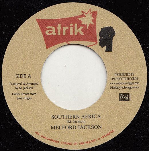 Melford Jackson - Southern Africa / Version (7")