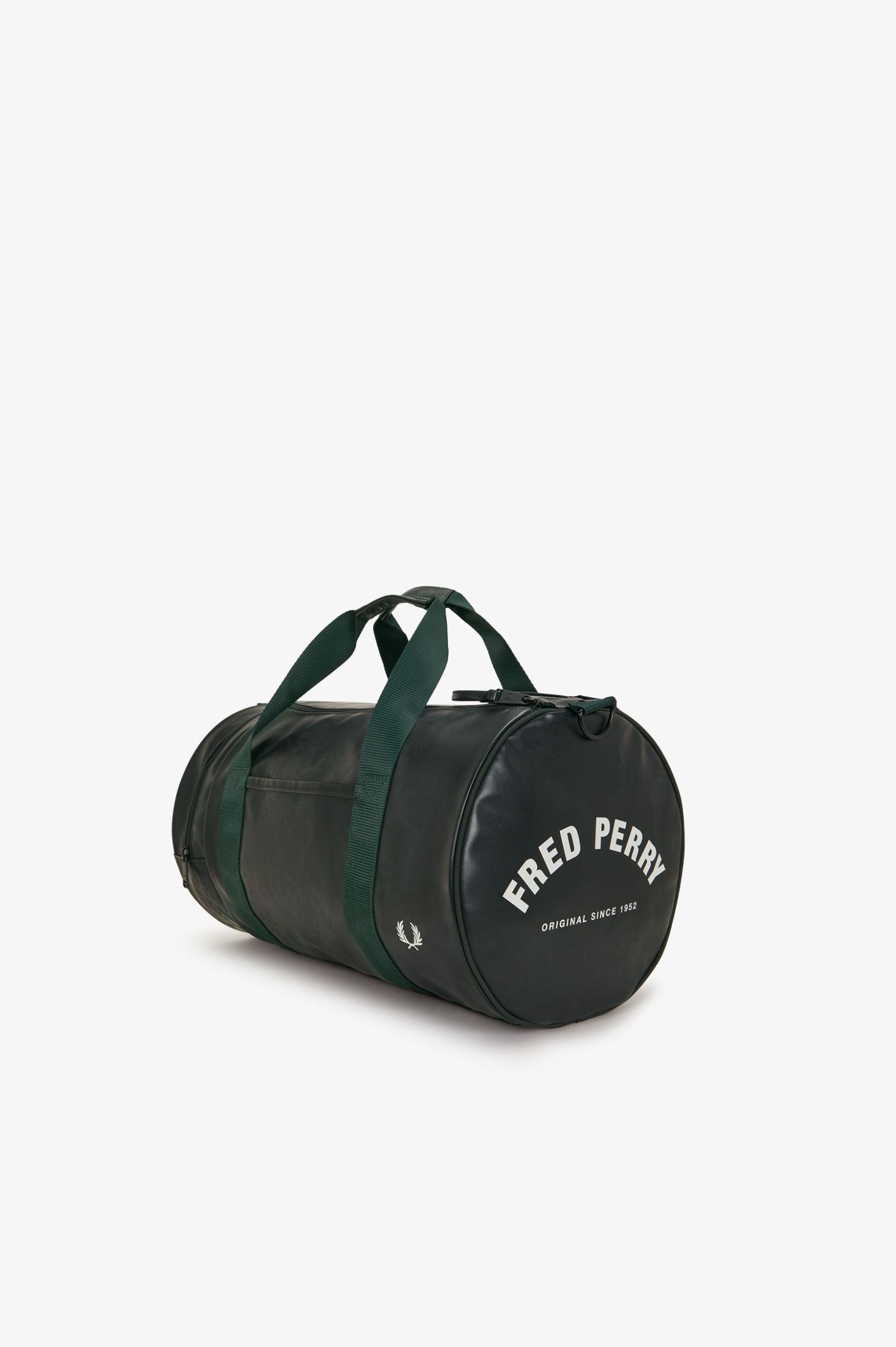 Fred Perry Tonal Barrel Bag (Night Green)