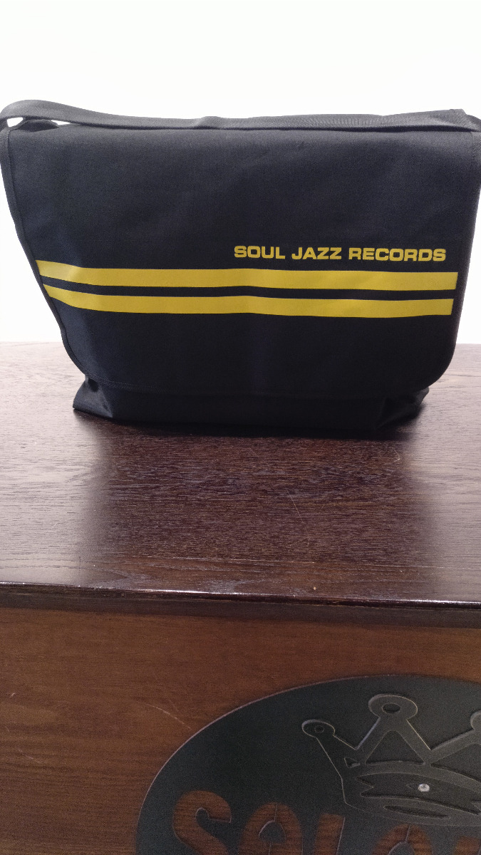 Soul Jazz Records Courier Bag-Schwarz