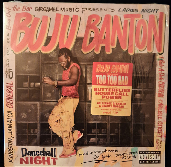 Buju Banton – Too Too Bad (LP)