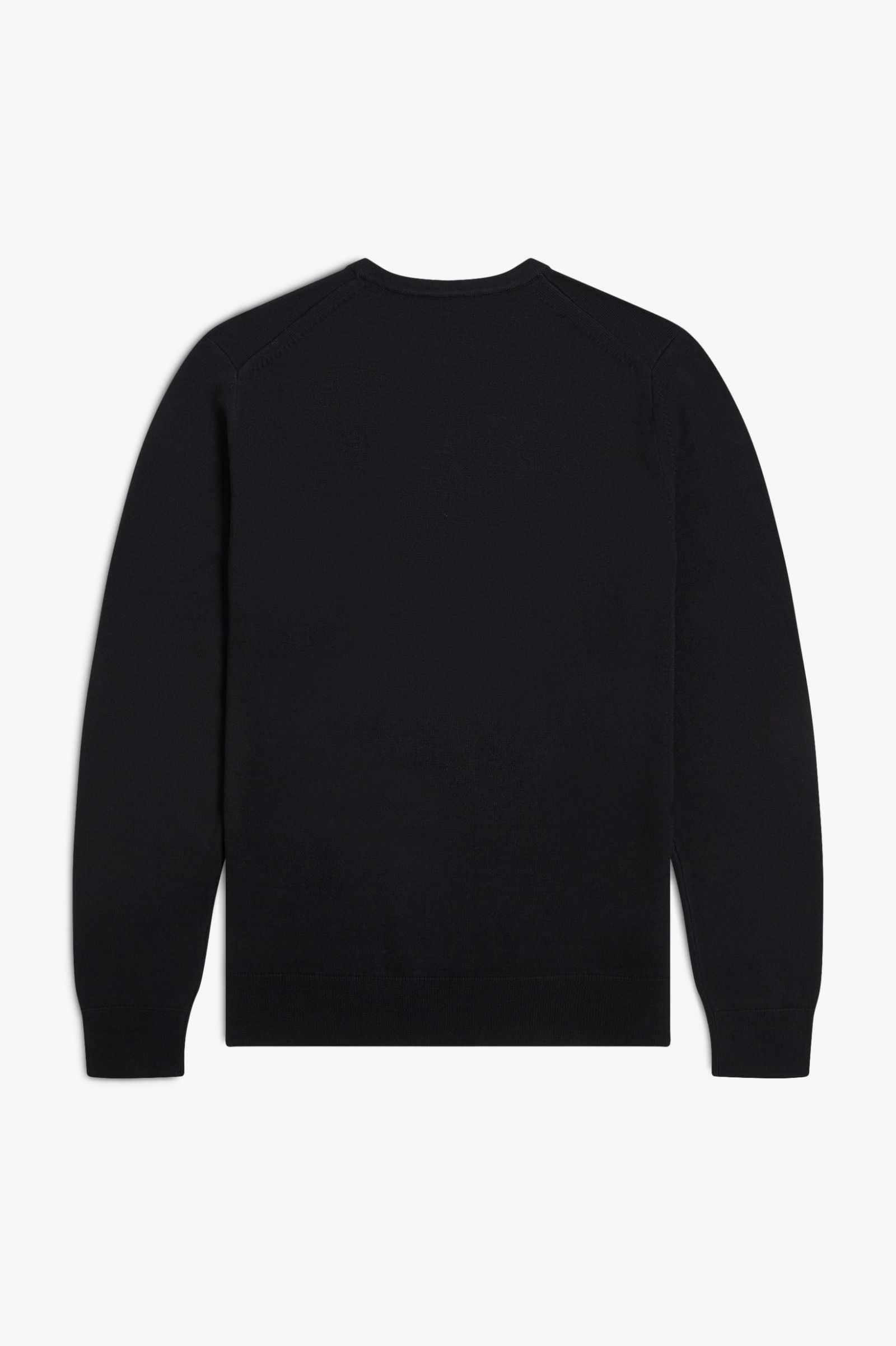 Fred Perry Crew Neck Jumper (Black)